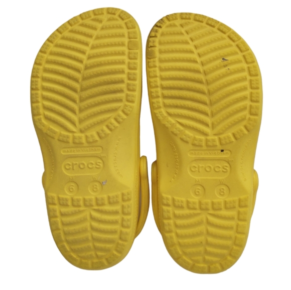 Crocs Classic Yellow Women's Shoes - Picture 9 of 9
